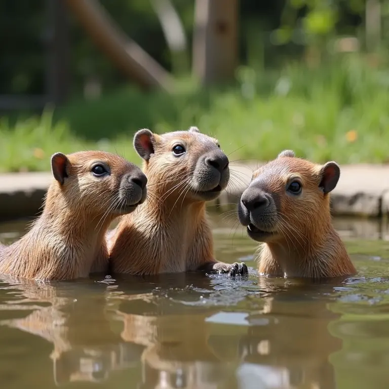 comportamento capibara