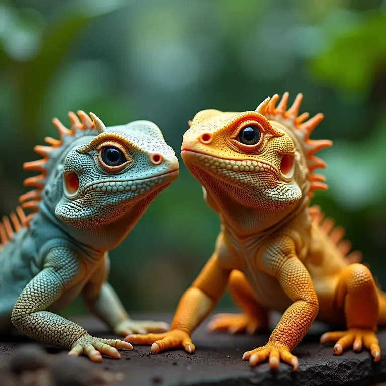 iguana cuccioli cura