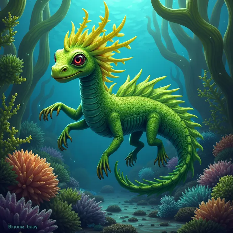 foglie di drago marino