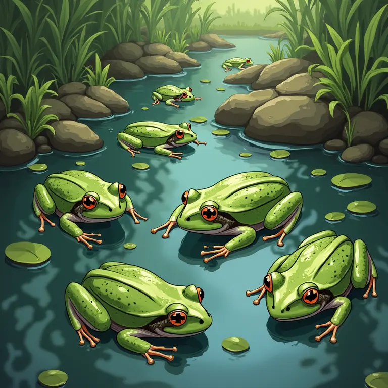 cuccioli di rana